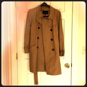 Coach Leather Trench Coat